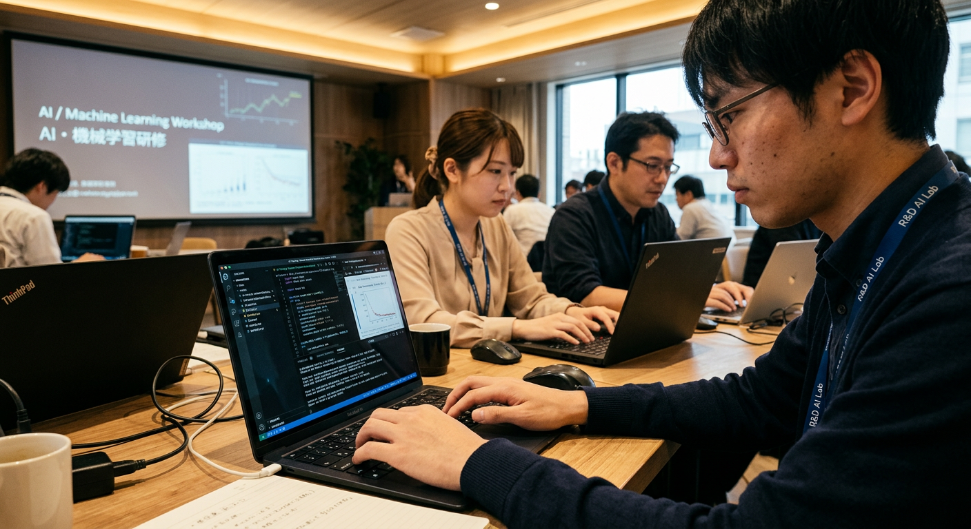 ハンズオン形式の研修