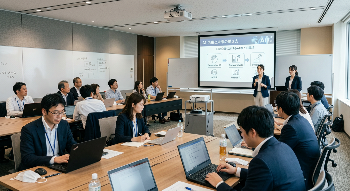 対面研修の様子